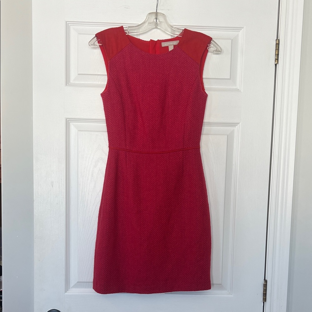 Banana Republic Scarlet and Purple Mini Dress